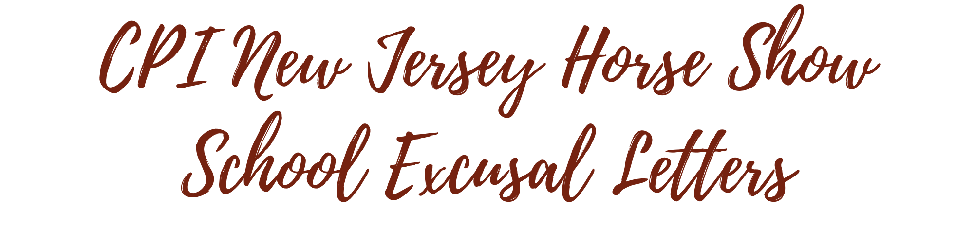 CPI New Jersey Excusal Letter